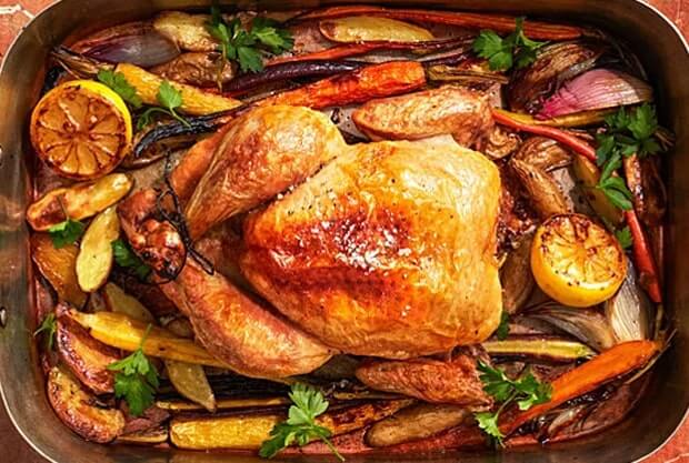 Pan-roasted Chicken and Vegetables